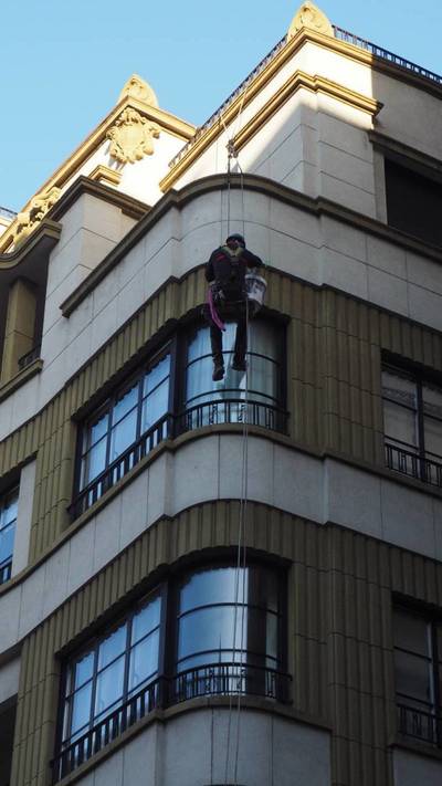 Trabajos verticales en Asturias