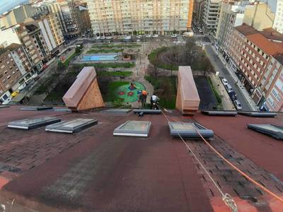 Trabajos verticales en Asturias